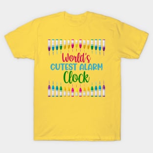 World's Cutest Alarm Clock T-Shirt